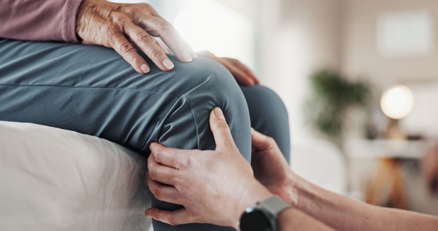 Muscle activation session on a client, post-injury and pre-surgery care in Midland, TX